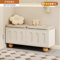 Кремовая подушка, 15мм, увеличенная толщина, 80×34×42см