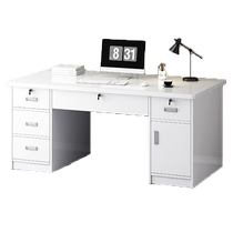 Office desk simple modern home desk with drawer office boss desk bedroom computer desk simple workbench