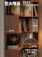 Corner Cabinet, Triangular Corner Storage Rack, Integrated Wall-Mounted Home Bookshelf, Bedroom Corner Cabinet, Corner Storage Cabinet
