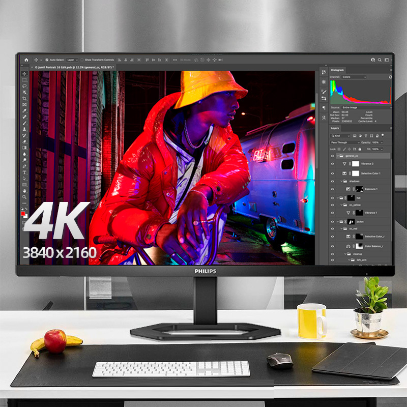 Philips 32-Inch 4K Monitor Ultra-Clear Office Graphics Computer Screen 27 Design High-Definition 32E1N5800L Philips 32-Inch 4K Monitor Ultra-Clear Office Graphics Computer Screen 27 Design High-Definition 32E1N5800L