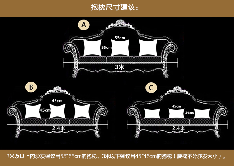 Continental đệm đệm sofa thêu satin jacquard lớn thắt lưng gối nhà khách sạn bìa lõi với vận chuyển tùy chỉnh - Trở lại đệm / Bolsters gối chăn 2 in 1 cho xe hơi