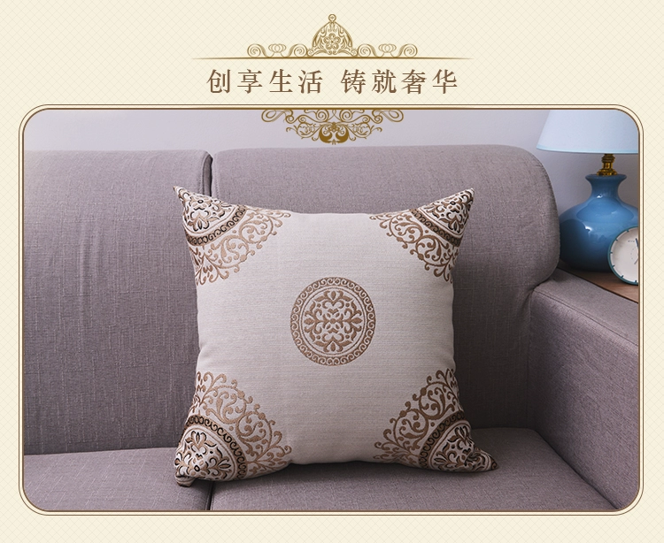 Trung Quốc đệm giả cổ điển rắn đồ gỗ gỗ gụ sofa gối thắt lưng đệm sofa trở lại với lõi tùy chỉnh