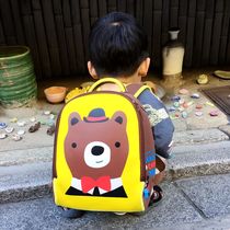 VEK kindergarten school bag mens and womens childrens backpack pre-school middle and large class 1-2-3-5-6-year-old baby small backpack tide