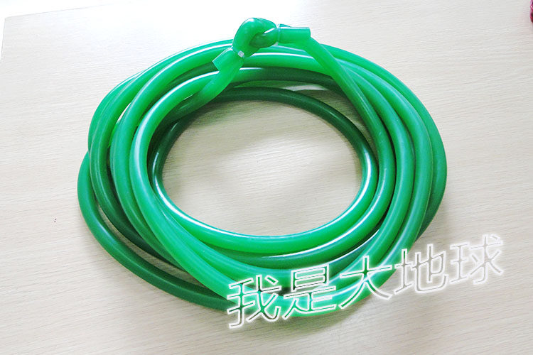 (Big Earth Sports) New green short track speed skating speed skating elastic rubber band 8 meters long