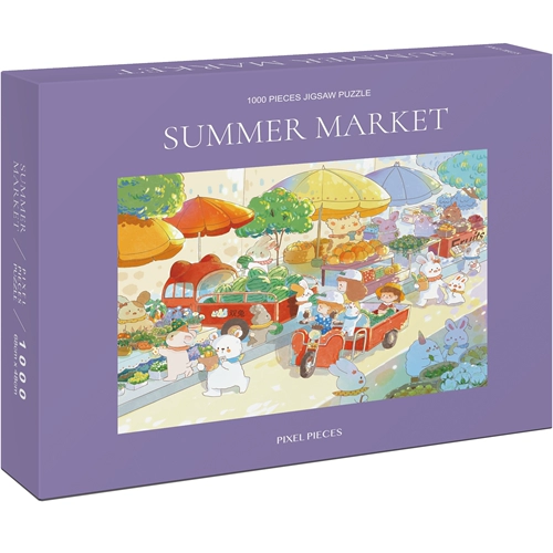 Spot Pixel Peee Xiaqi Sauce Puzzle 1000 Summer Bazaar Dima dme