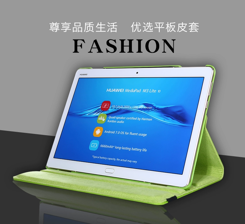 Chơi Glory bảo vệ tay 8-inch T3 phẳng bao da Huawei KOB-W09 L09 thả bzk-w00 vỏ máy tính - Phụ kiện máy tính bảng