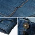 Bảy con sói 2020 mùa hè mới denim ngắn tay lỏng lẻo tất cả các trận đấu kinh doanh quần âu cho nam - Quần jean