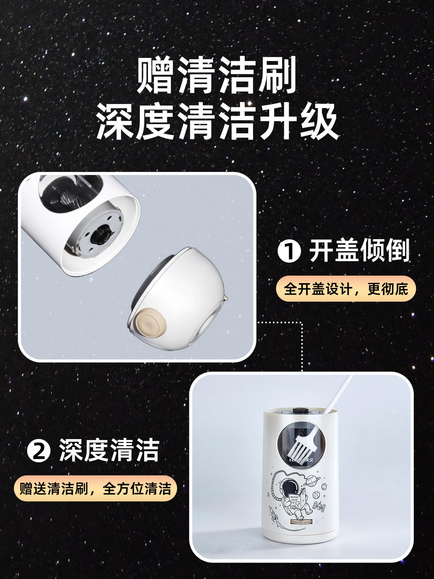 Astronomical Automatic Pencil Sharpener, Electric Pencil Sharpener, Large-Caliber Fully Automatic Pencil Sharpener, Rechargeable Children's Pencil Sharpener, Pencil Sharpener for Primary School Students, Essential for First Graders