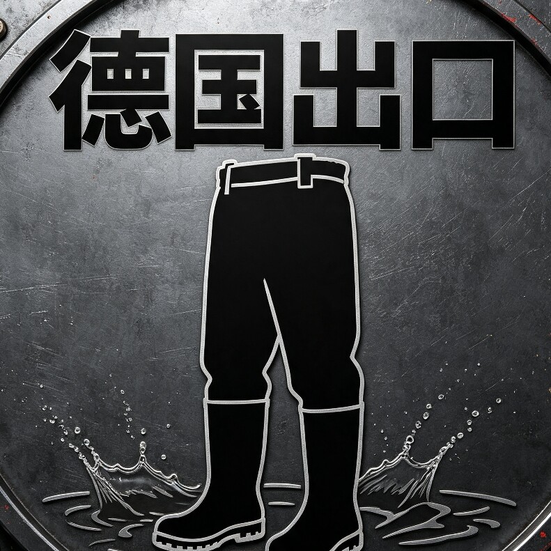 德国下水裤出口中国仓的LOGO