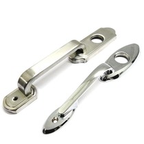 Stainless steel handle large small hole handle exterior door lock handle old-fashioned anti-theft door lock core door handle