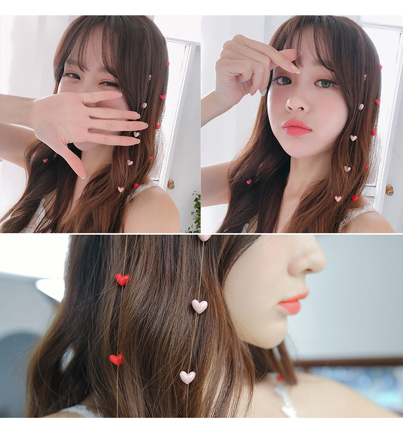 Mũ nón Hàn Quốc mùa hè tóc dài trang trí mũ Nhật Bản và Hàn Quốc nhỏ hoa tươi tinh giản tóc kẹp tóc phụ kiện tóc vô hình chải tóc - Phụ kiện tóc hộp kẹp tóc cho bé gái
