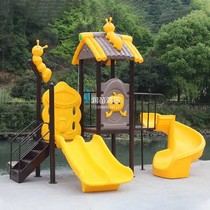 76 Steel Pipe Clown Series Slide Childrens Indoor and Outdoor Medium and Large Slide Home Kindergarten Swing Amusement Facility