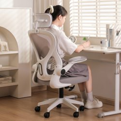 Student Chair Youth For Home Plaid Sedentary Study Desk Chair Junior High School Students Adjustable Backrest Chair Computer Chair