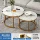 bàn ghế quán trà sữa Bàn cà phê phòng khách nhà bàn tròn căn hộ nhỏ sofa bên bàn ánh sáng sang trọng đơn giản hiện đại bàn cà phê bàn ​​ban công bàn trà đôi mặt đá bàn trà gỗ tự nhiên