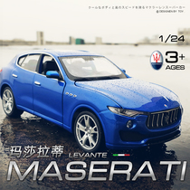 Original authorized 1 24 Maserati Levante alloy car model simulation toy metal car model ornaments