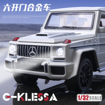 Big Ben G63 off-road vehicle alloy Model 1:32 Big G simulation Pendulum car model childrens return toy car
