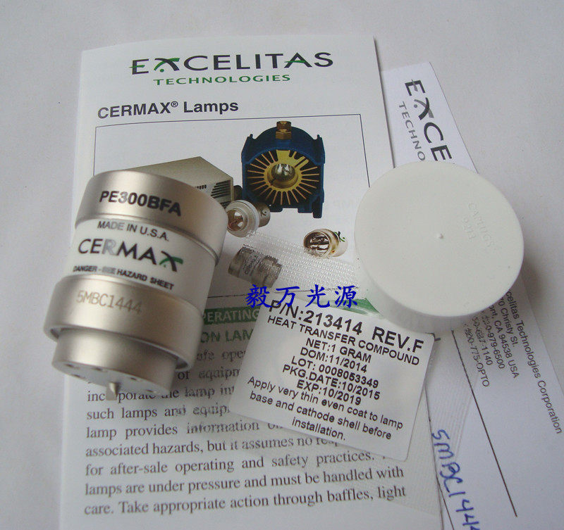 EXCELITAS Eiselida PE300BFA Sick X6000 Nevision mirror xenon lamp