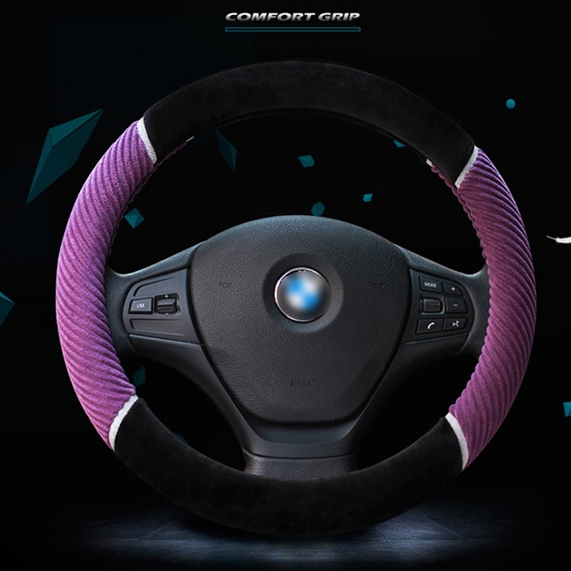 Winter Plush steering wheel cover for Pentium X40 B30 B50 X80 Car handlebar cover