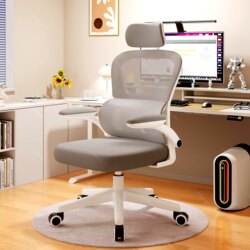 Three Strong Ergonomic Chair Sedentary Plaid For Home Nap Office Chair E-sports Dormitory Desk Study Computer Chair