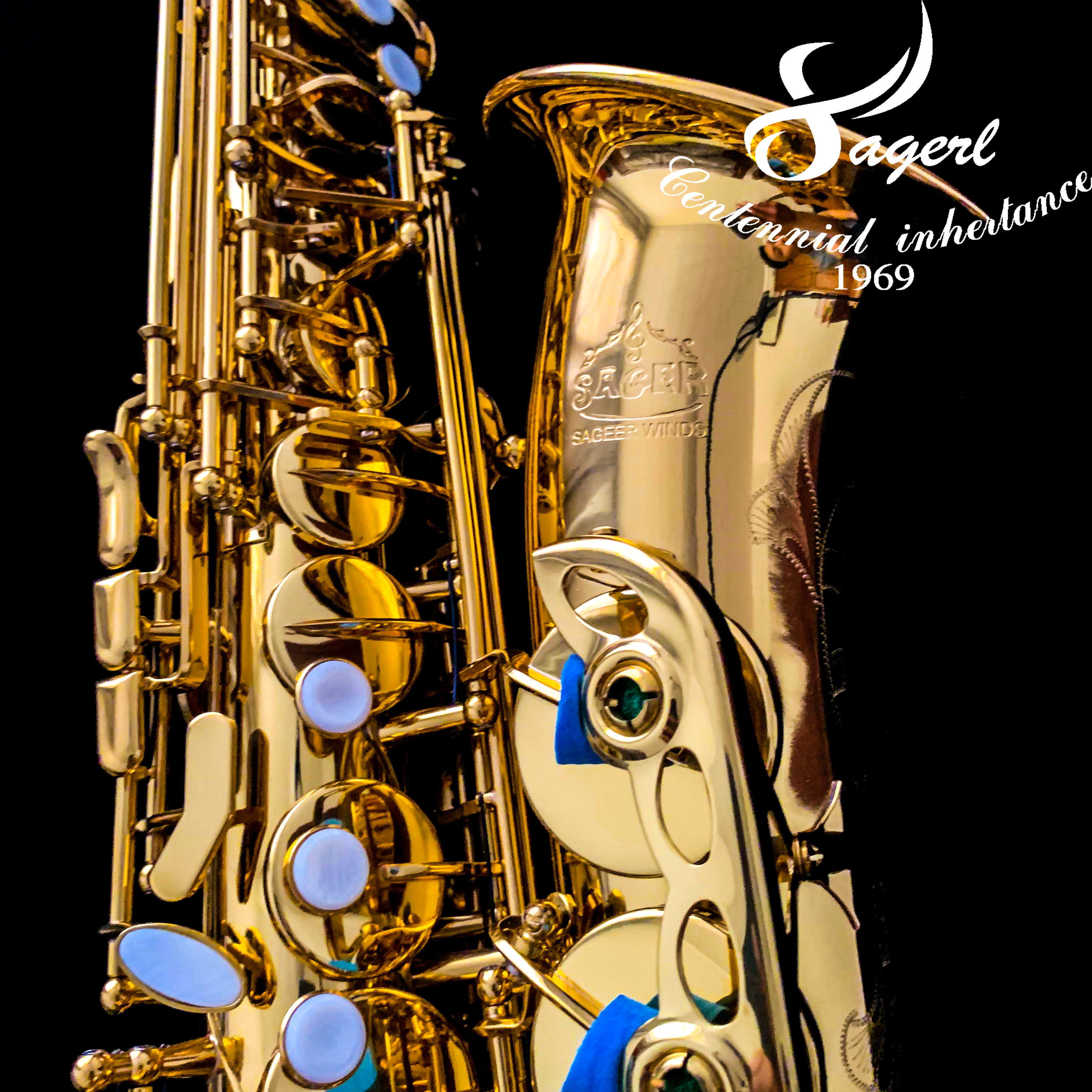 Nhạc cụ Sagor / Sagor Sachs / Sagor Paint Gold Alto E Bản nâng cấp Saxophone / Người mới bắt đầu - Nhạc cụ phương Tây đàn guitar