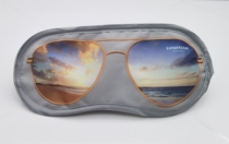 Hawaiian Airlines first-class beach sunset silk blindfold blindfold blindfold