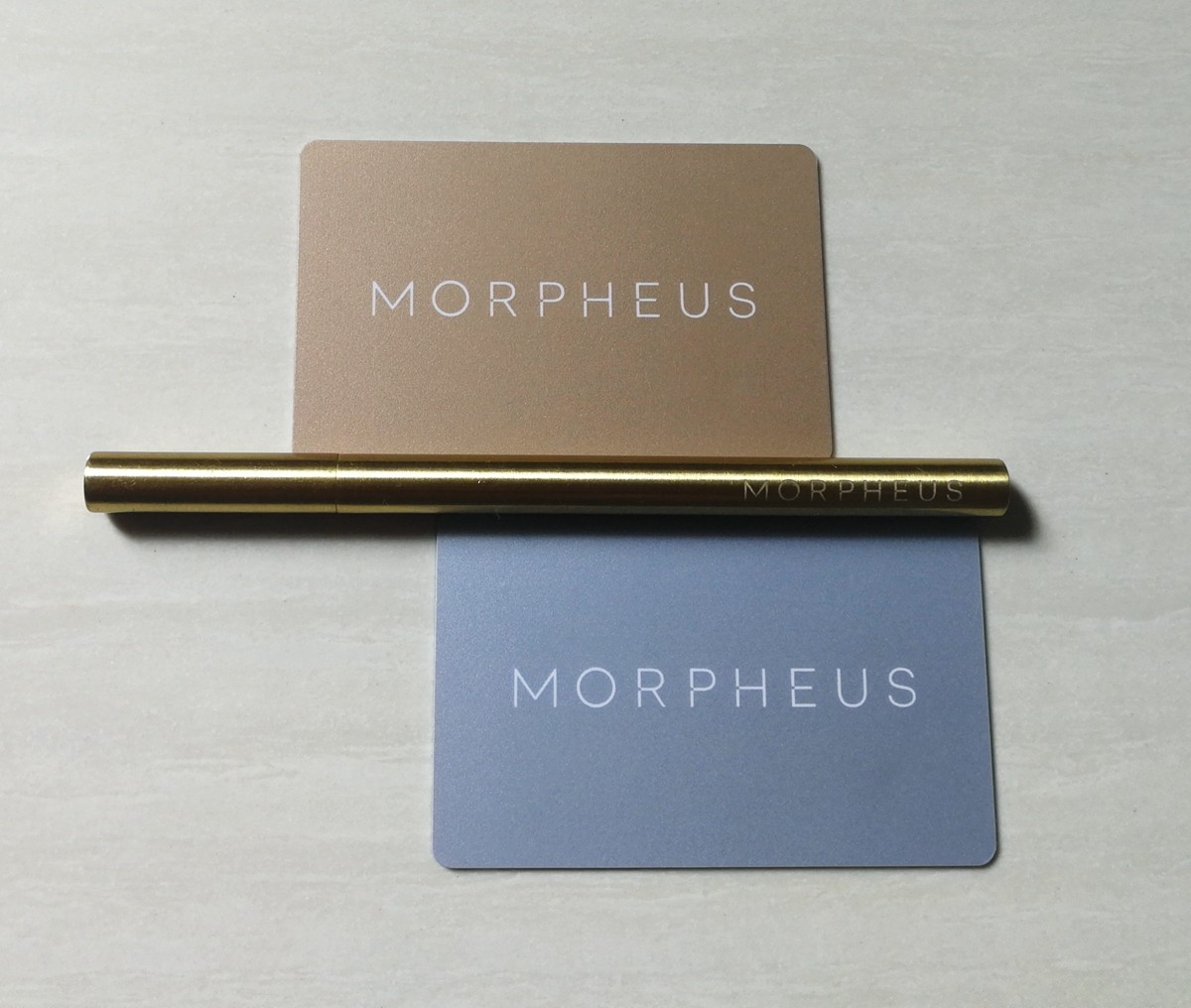 Macau MORPHEUS MORPHEUS Hotel ballpoint pen Copper pen signature pen Luxury texture