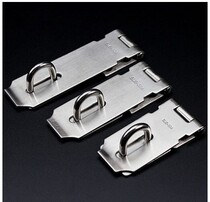 Padlock lock buckle 304 stainless steel lock plate Stainless steel lock luggage buckle Door buckle 3 inch buckle door lock buckle