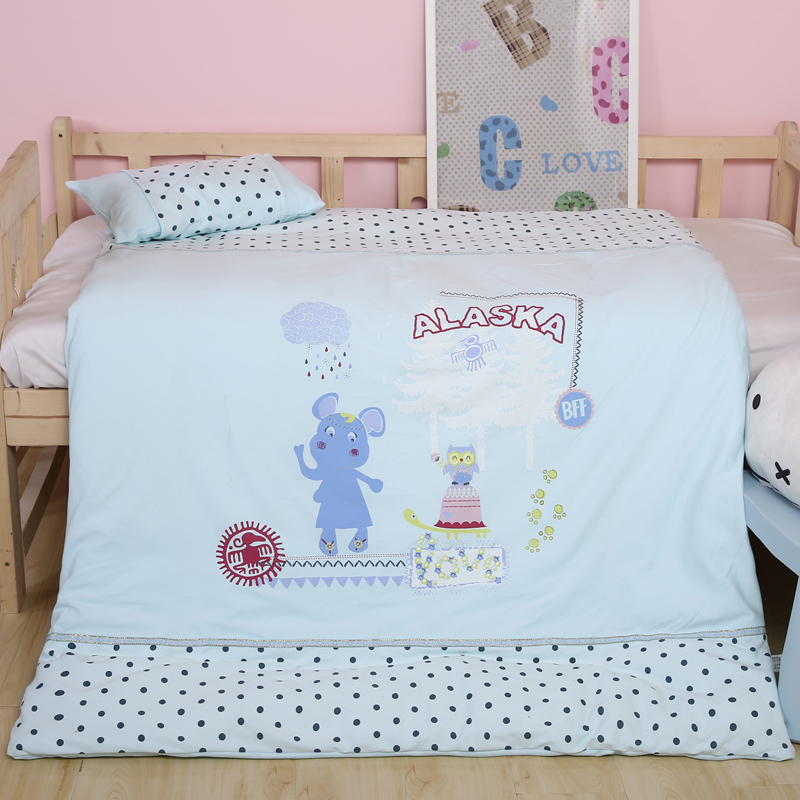 Leva Biwi Baby Quilt Pure Cotton Newborn Autumn Winter Thickened Cover Quilt Nursery Baby Small Cotton Quilt