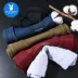 Playboy Mùa hè Vest nam Cotton Slim Thanh niên Áo thun nam không tay Thể dục thoáng khí áo khoác mùa đông nam Áo vest cotton