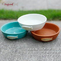 Dog bowl Dog bowl Cat bowl Pet food bowl Water bowl Teddy grain bowl Cat ceramic rice bowl Anti-tipping water bowl Small and medium-sized