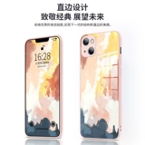 Apple, совместимый iPhone 15, стеклянный чехол для телефона, iPhone12 Pro подходит для мужчин и женщин, iphone, для влюбленных, 8plus, защита при падении