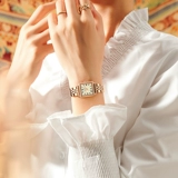 Сумка, летние квадратные водонепроницаемые кварцевые часы, легкий роскошный стиль, изысканный стиль