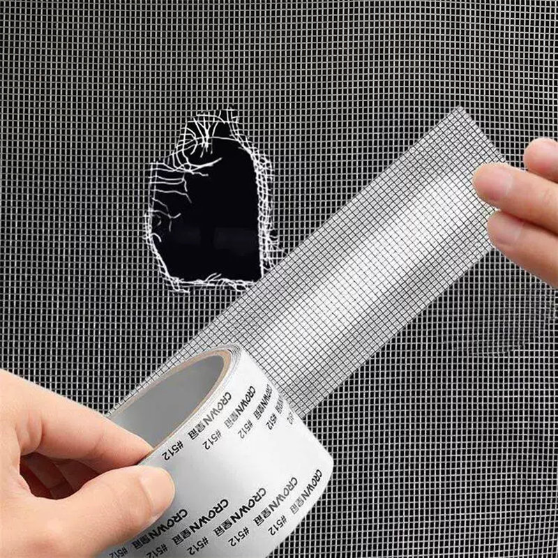 纱窗修补贴补洞贴纱窗补漏纱网修复胶带魔术贴自粘式沙窗网补丁贴