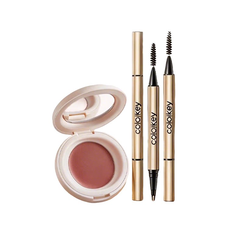 【活动专享】Colorkey珂拉琪小金筷二叉水眉笔多用膏彩妆组合平价