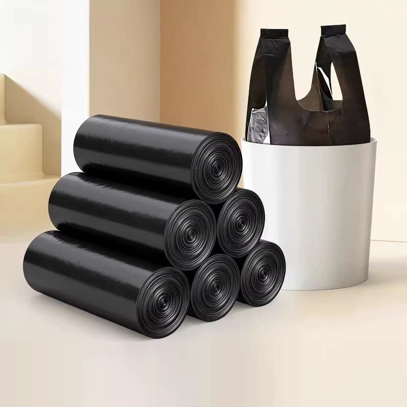 垃圾袋加厚平口厨房办公室厨余专用垃圾袋加厚家用手提式实惠装