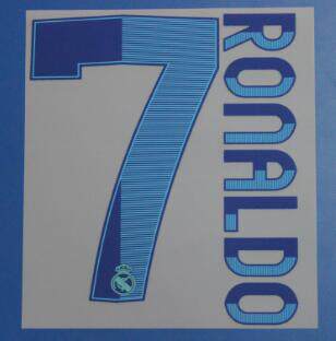 Super A12-13 season Real Madrid home retro star