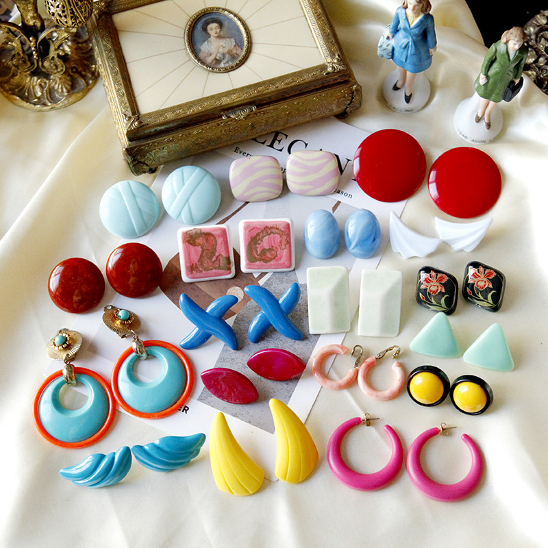 Western Antique American Vintage Earrings Elegant And Delicate 100 Hitch Ear Clip 02