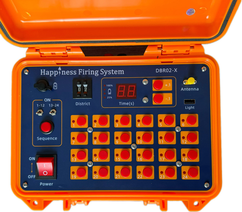 Multifunctional Professional Fireworks Firing Control Box Remote Control Electronic Music and 24-Channel 36-Channel