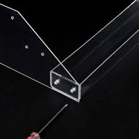 Сигаретный дисплей стойка 1 слой прозрачности