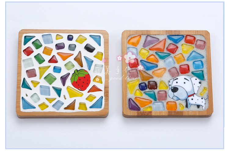 [250g] Pha lê thủy tinh sáng tạo nghệ thuật khảm DIY DIY Parenting Handmade Powder Powder Pack cách làm đồ dùng đồ chơi tự tạo