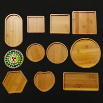 diy mosaic cup cushion bottom germ bamboo cushion drag childrens toy kindergarten fine art area handmade decorative material