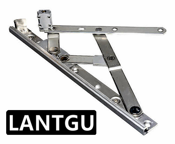 LANTGU304 stainless steel hinge heavy-duty sliding brace side sliding dustproof casement window four-link C- slot K-slot Universal