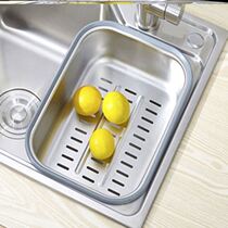 Stainless steel 304 sink drain basin thickened drain basket fruit tray vegetable wash basin kitchen drain bowl rack