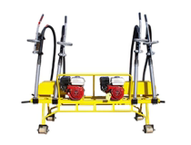 Railway special NGD-9 6*4 internal combustion high frequency tamping machine steel rail gasoline diesel electric tamping machine