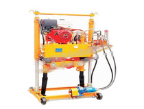 Hydraulic Turnout Tamping Machine CD-2 Type Double Xing Railway Special Rail Small Internal Combustion Petrol Channel Ballast Tamping Pick