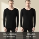 【V -neck】 черный+черный