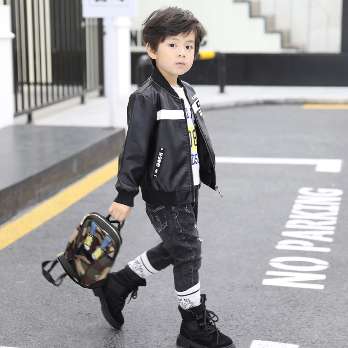 baby boy motorcycle jacket