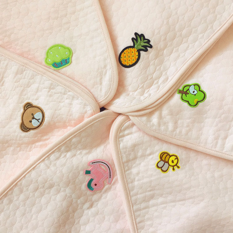 Children's summer thin quilt Newborn towel quilt Baby summer cool quilt cover leg shade quilt machine washable