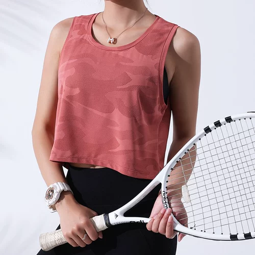Быстросохнущая майка топ, одежда для йоги для отдыха для тренировок, теннисная футболка без рукавов для спортзала, оверсайз, для бега
