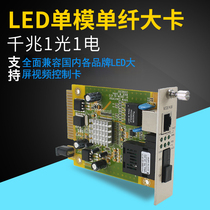 CITIC LED display large screen dedicated fiber transceiver Single-mode single-fiber large card converter SC interface